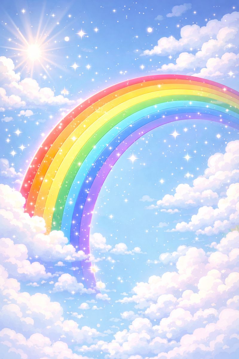 R for Rainbow picture