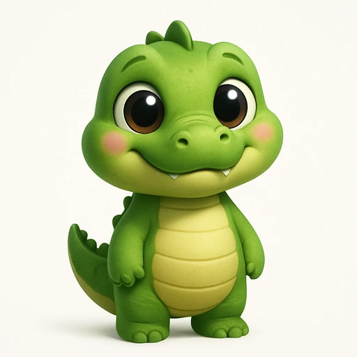 Green alligator
