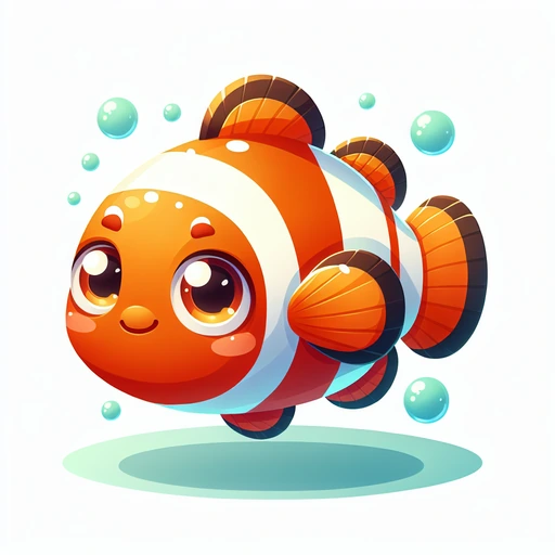 Orange clownfish