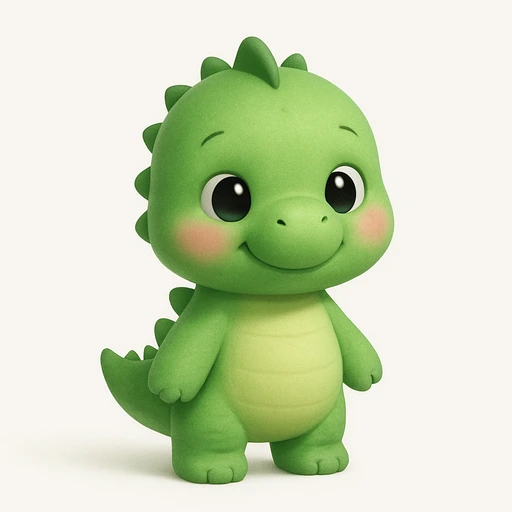 Green dinosaur
