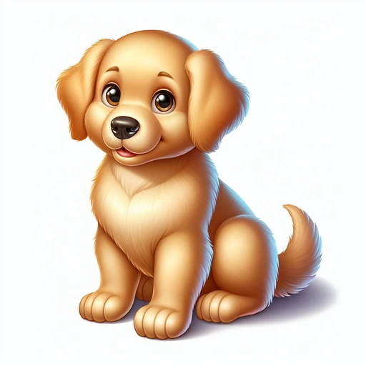 Golden puppy