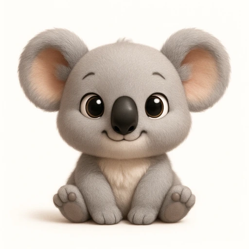 Grey koala