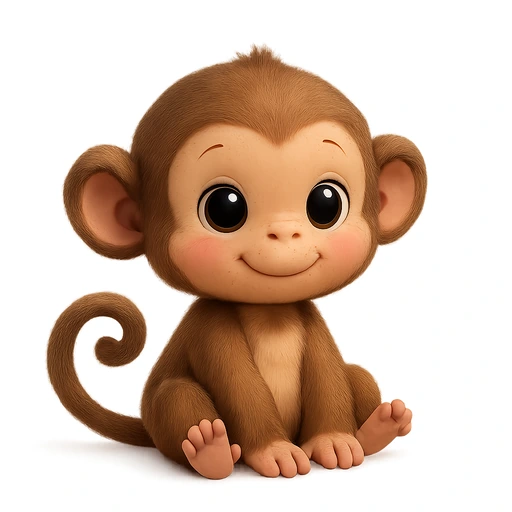 Brown monkey