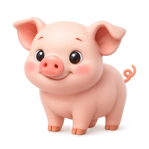 Pink pig