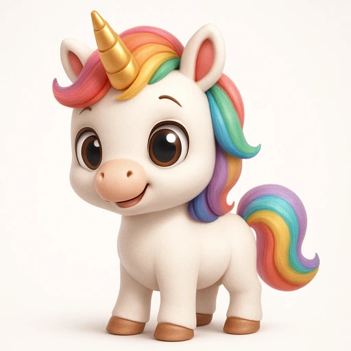 White unicorn