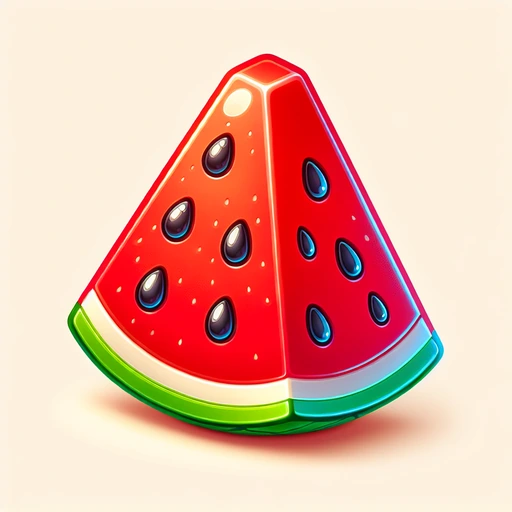 Slice of watermelon