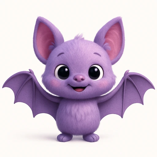 Purple bat