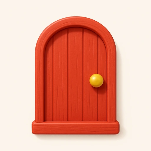 Red door