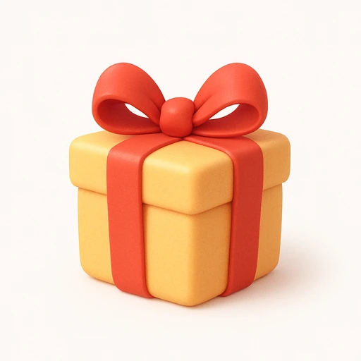 Wrapped gift box