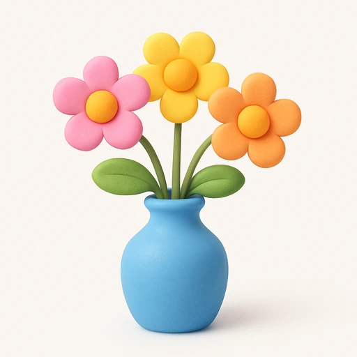 Blue vase
