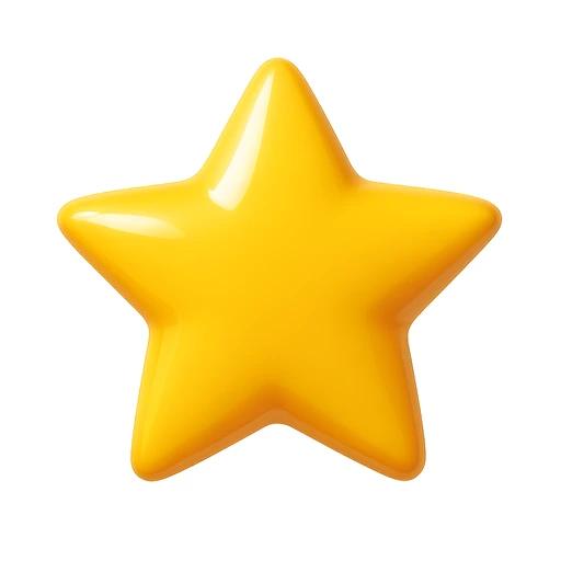 Gold five-pointed star