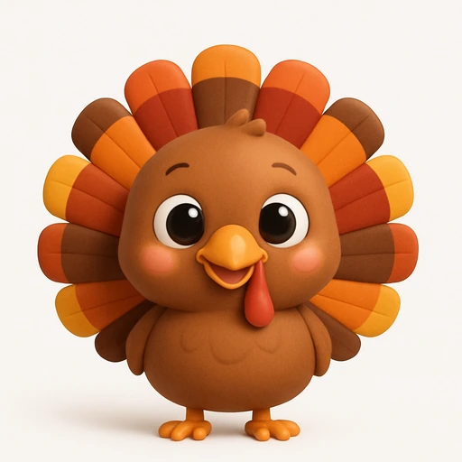 Friendly turkey