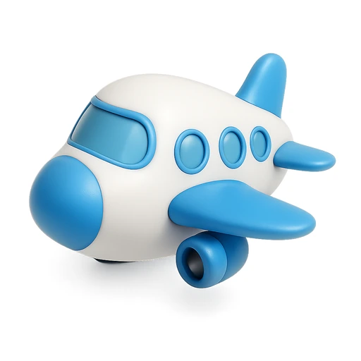 White passenger airplane