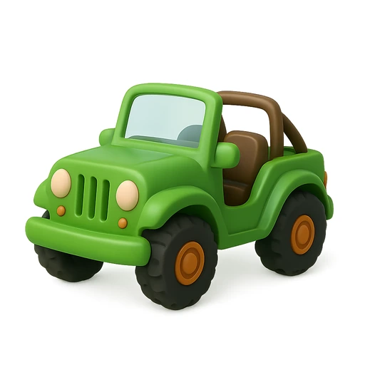 Green jeep