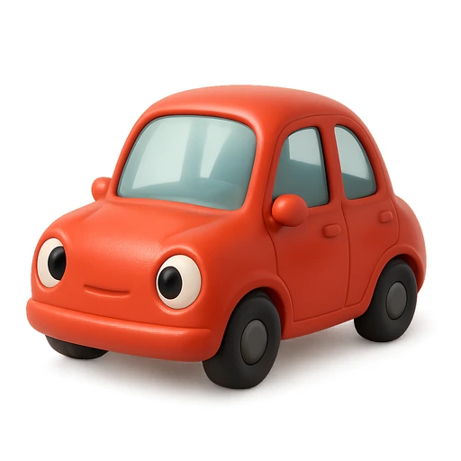 Red car